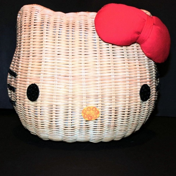 Hello Kitty Bags Hello Kitty Rattan Bag Poshmark